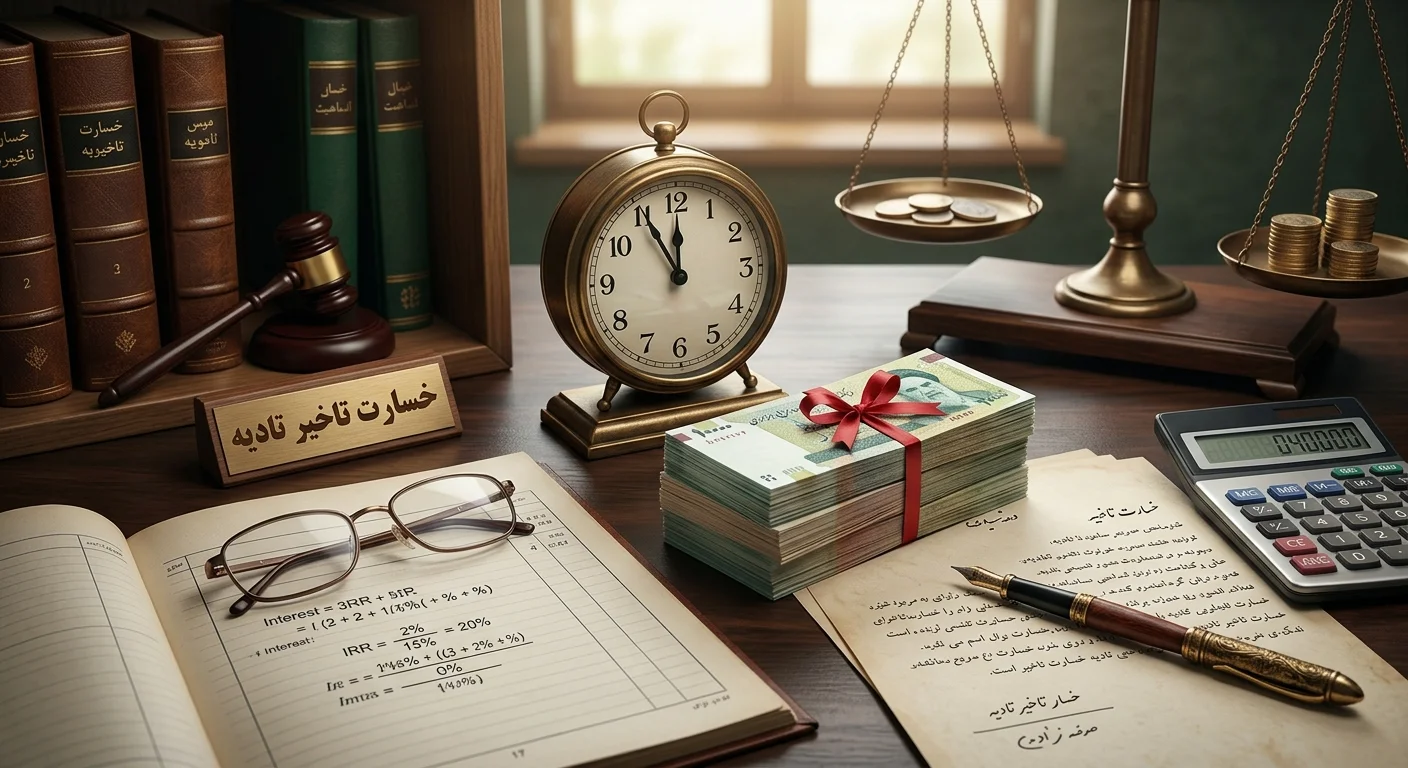 محاسبه خسارت تأخیر تأدیه